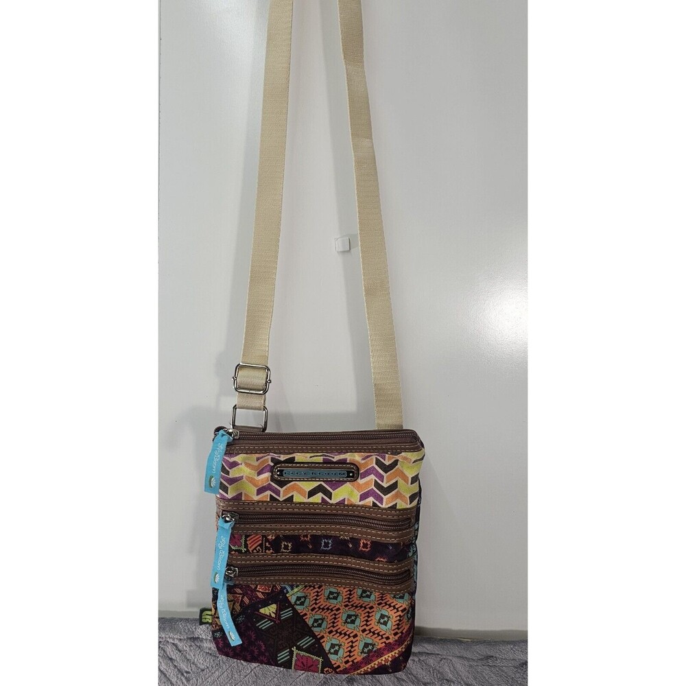 lily bloom crossbody small purse colorful flip flop floral womens bag